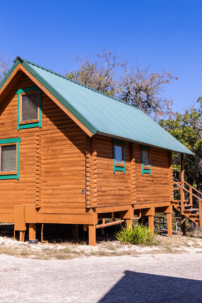 Getaway Cabin in our Pecan Orchard_